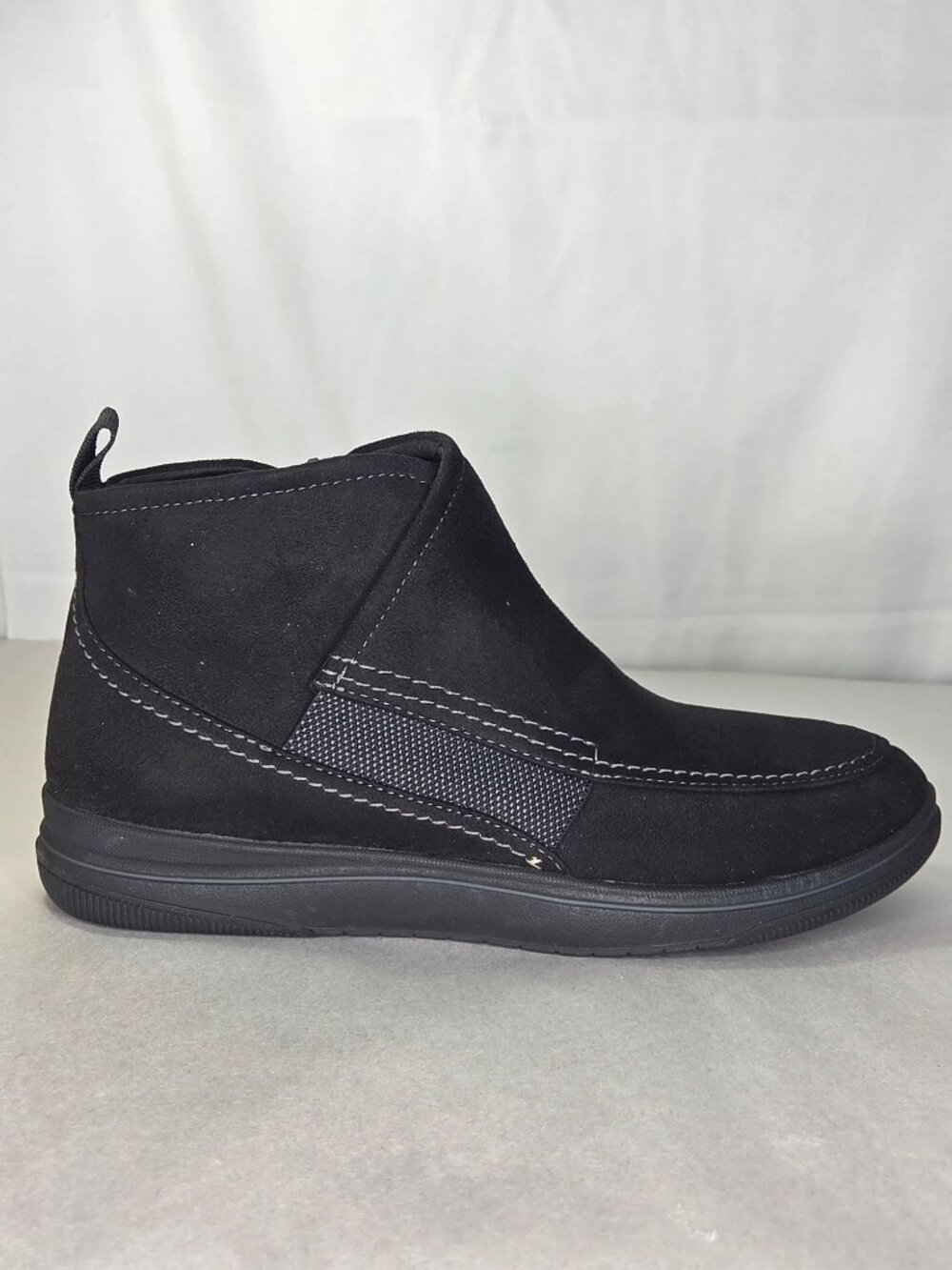 NWOT Clarks Cloudsteppers Breeze Cora Black Boots - Picture 3 of 7